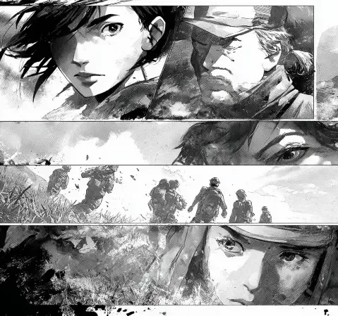 校园题材漫画作品封面